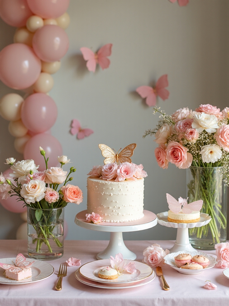 colorful butterfly celebration event
