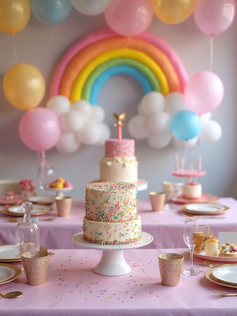 colorful dessert celebration event