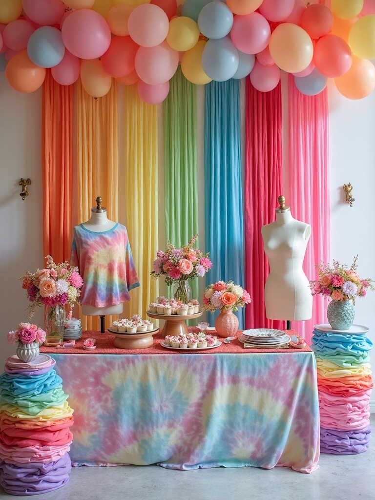 colorful diy fashion event