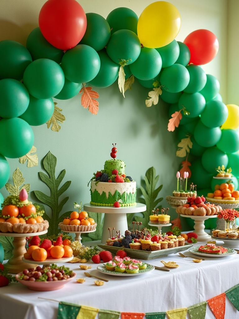 colorful food adventure begins