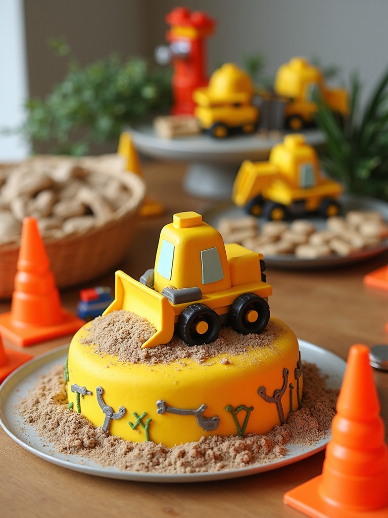 construction themed birthday celebration ideas