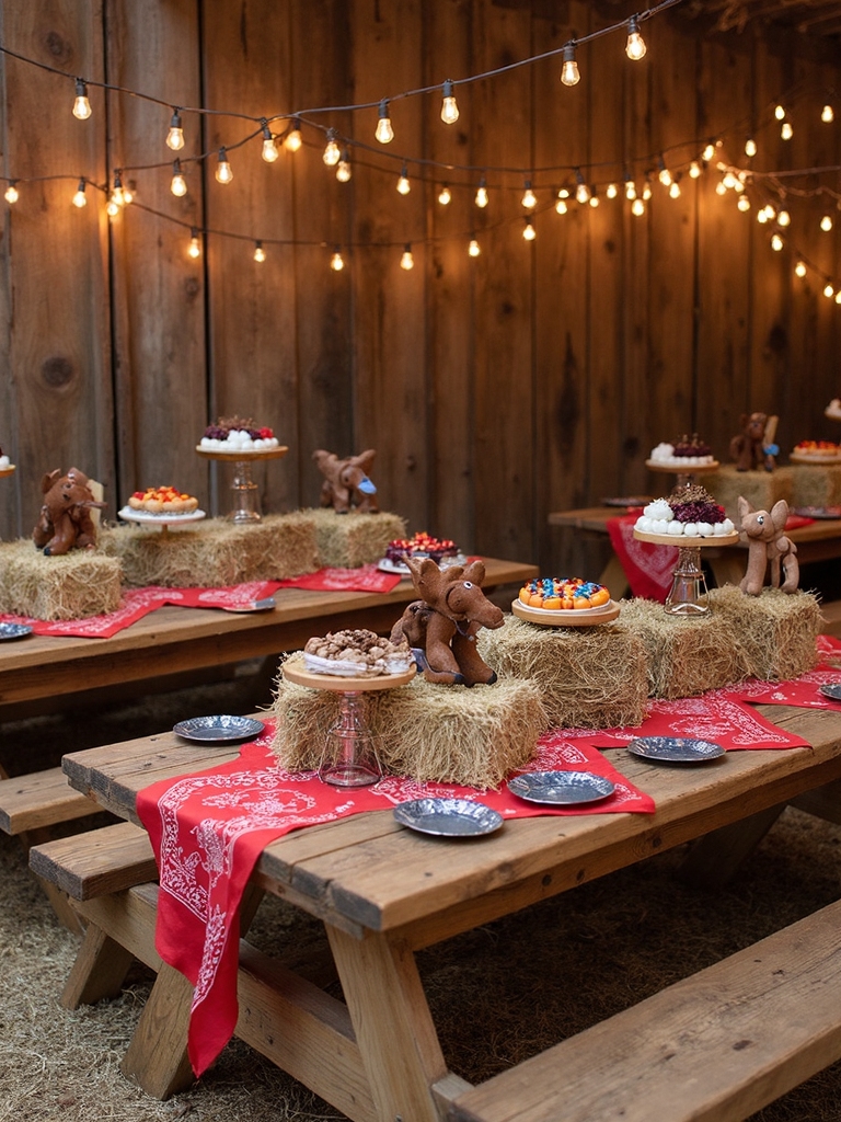 cowboy themed wild west festivities
