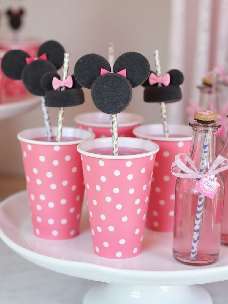 creative beverage display station