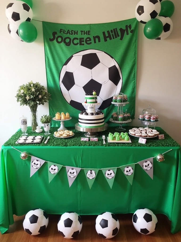 creative soccer ball cakes