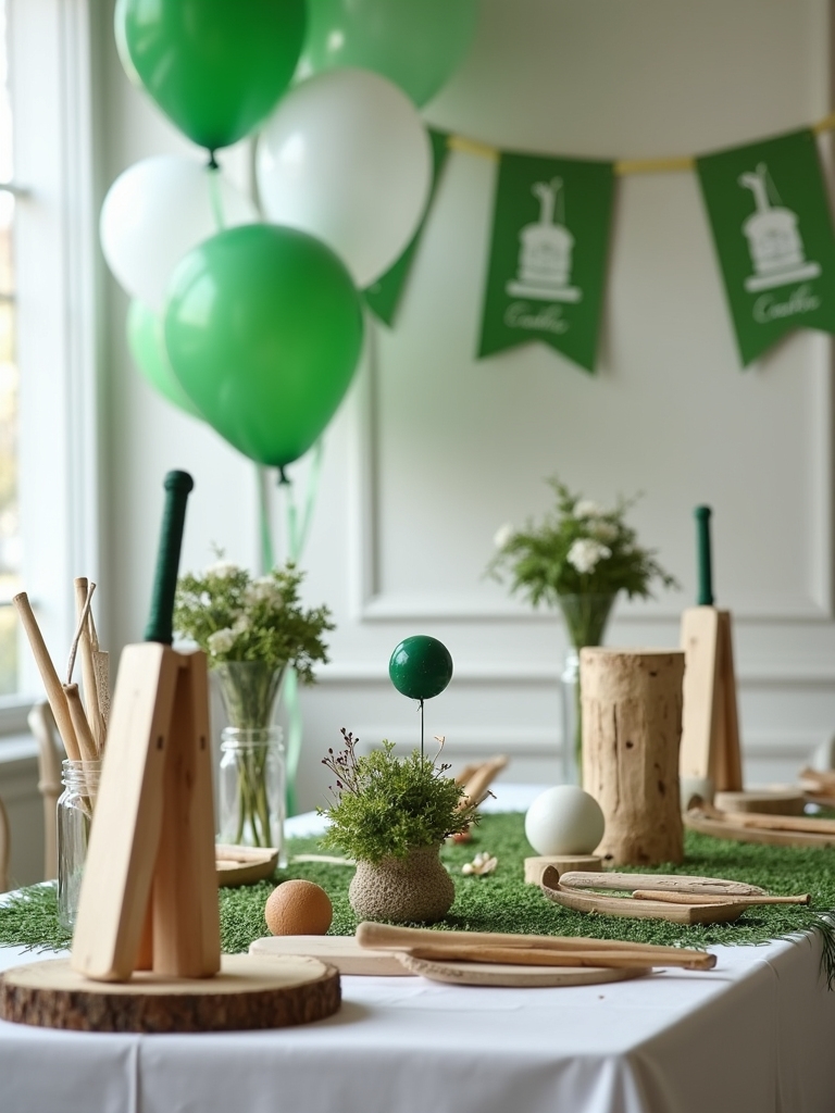 cricket themed birthday party