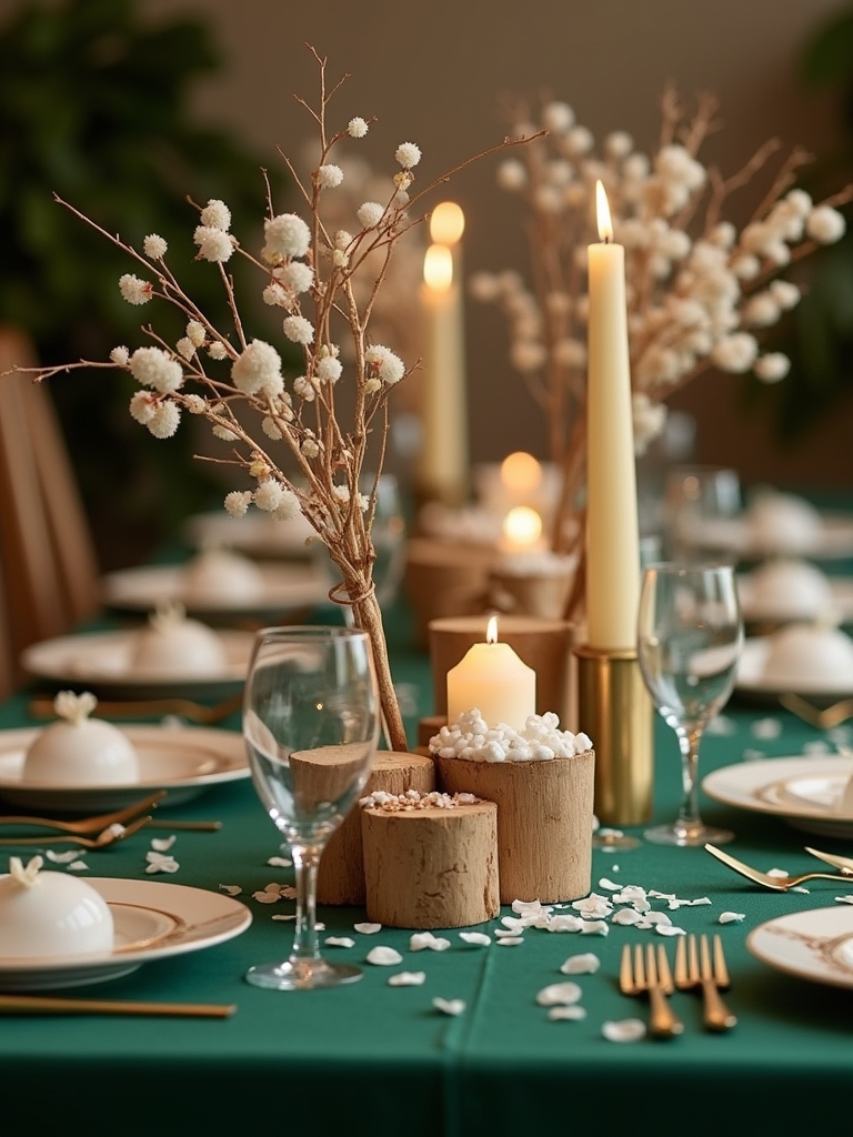 cricket themed table decor