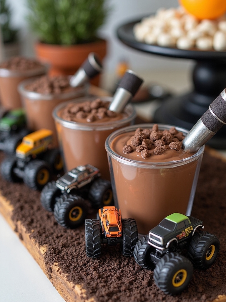 dessert assembly station setup