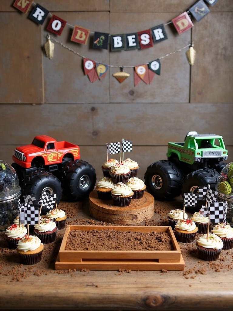 dessert table with elegance