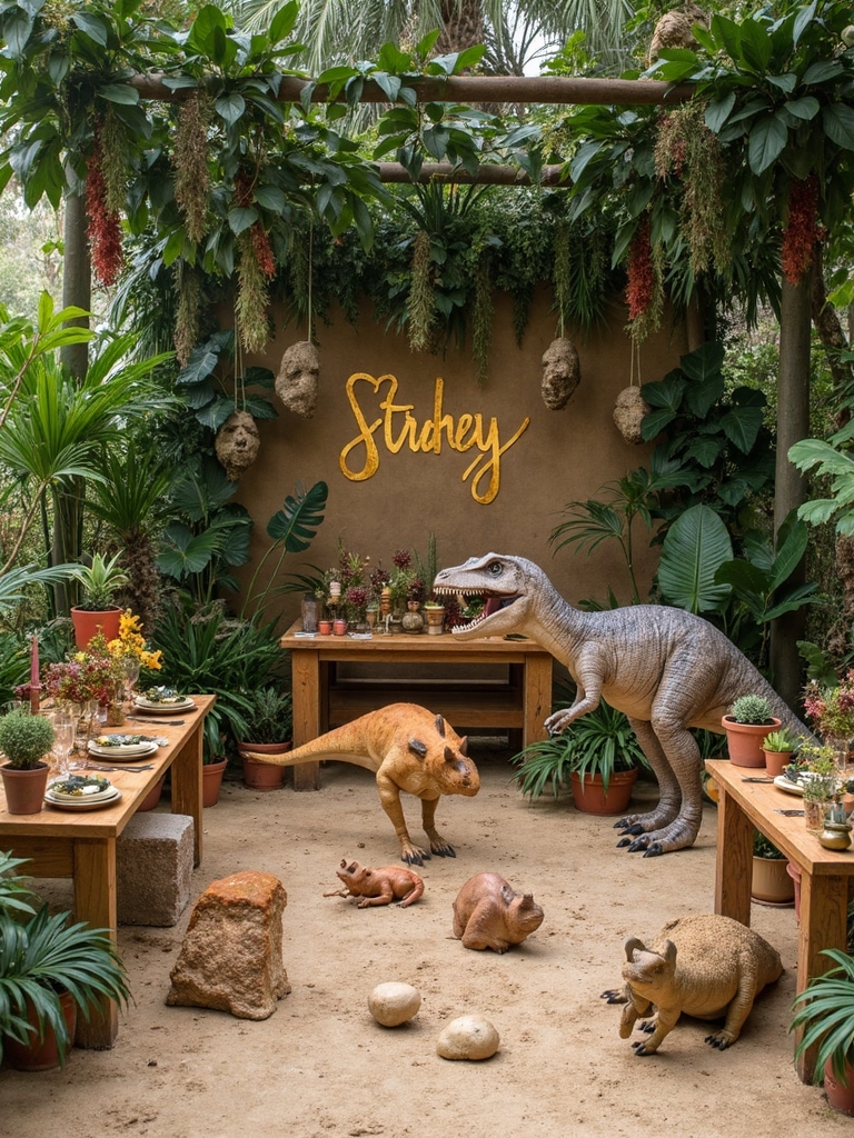 dinosaur themed interactive fun