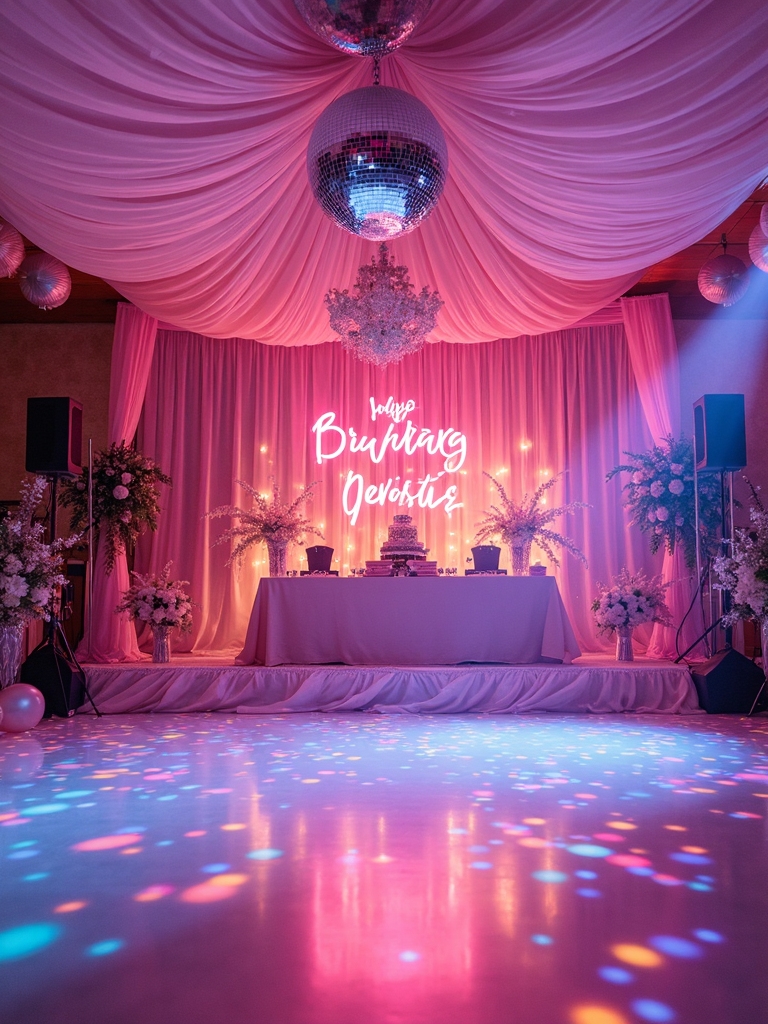 disco themed princess party