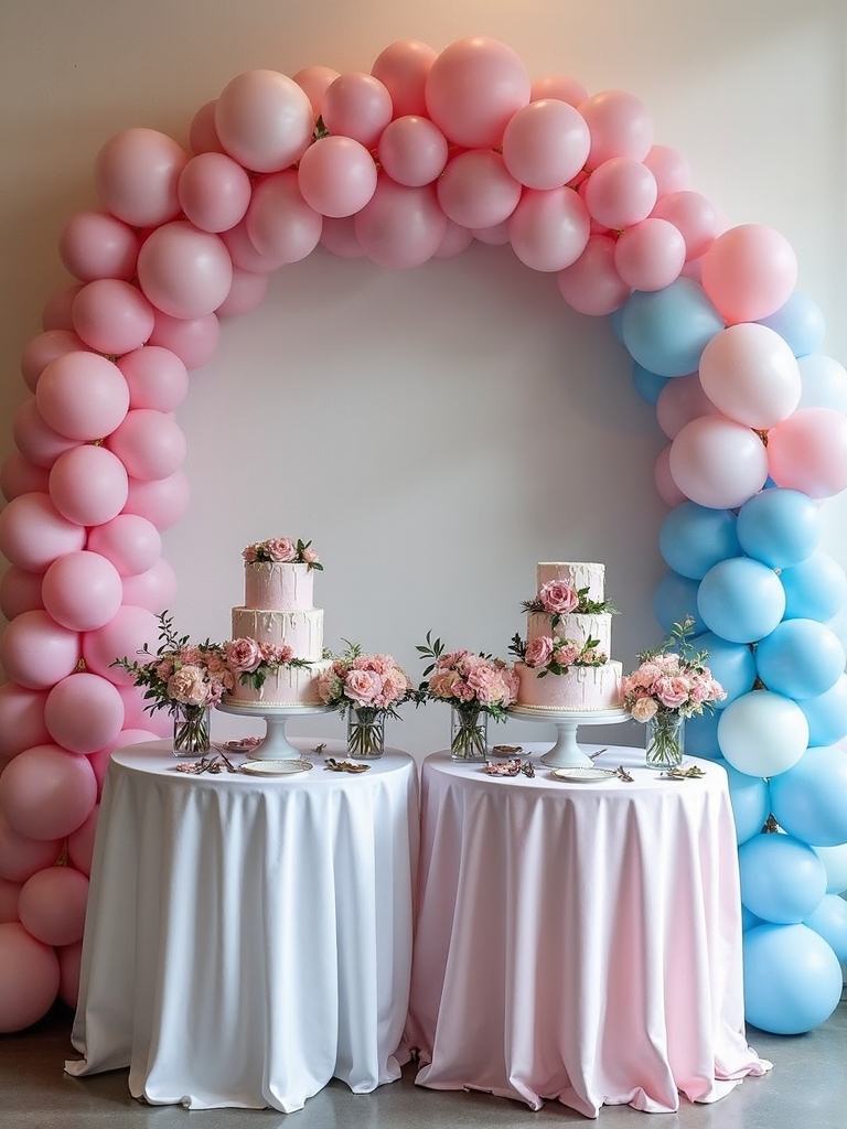 dual color decoration ideas