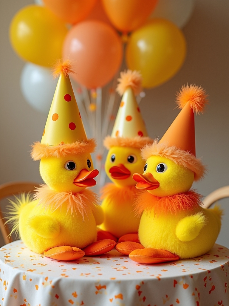 duck party costume accessories