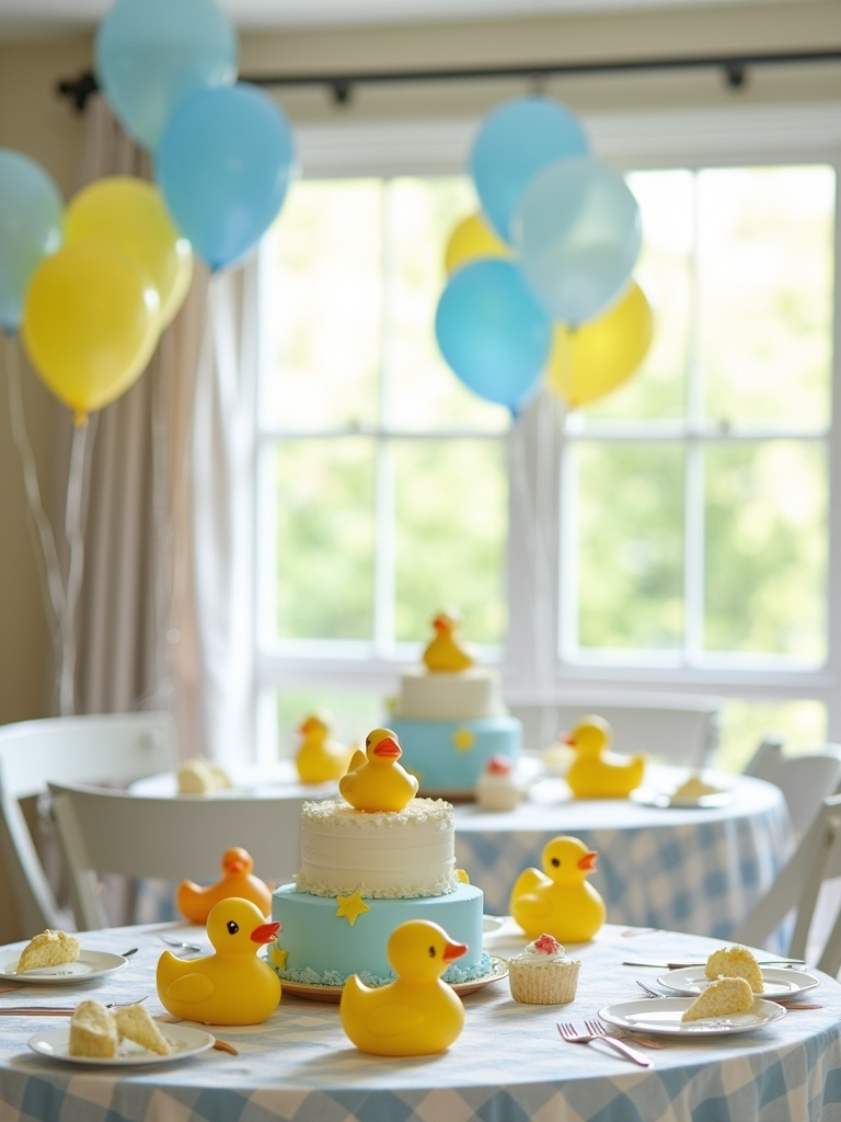 duck themed color palette perfection