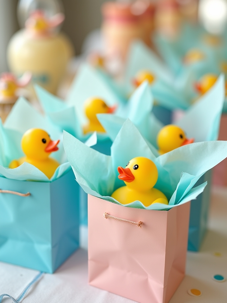 duck themed party favors assembly