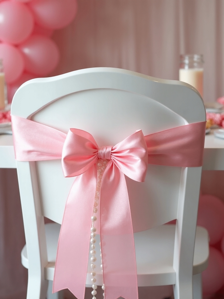 elegant flowing decorations