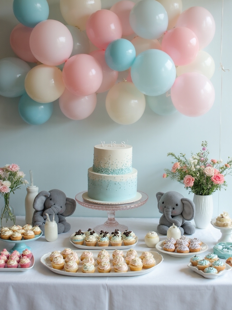 elephant themed diy centerpiece crafts