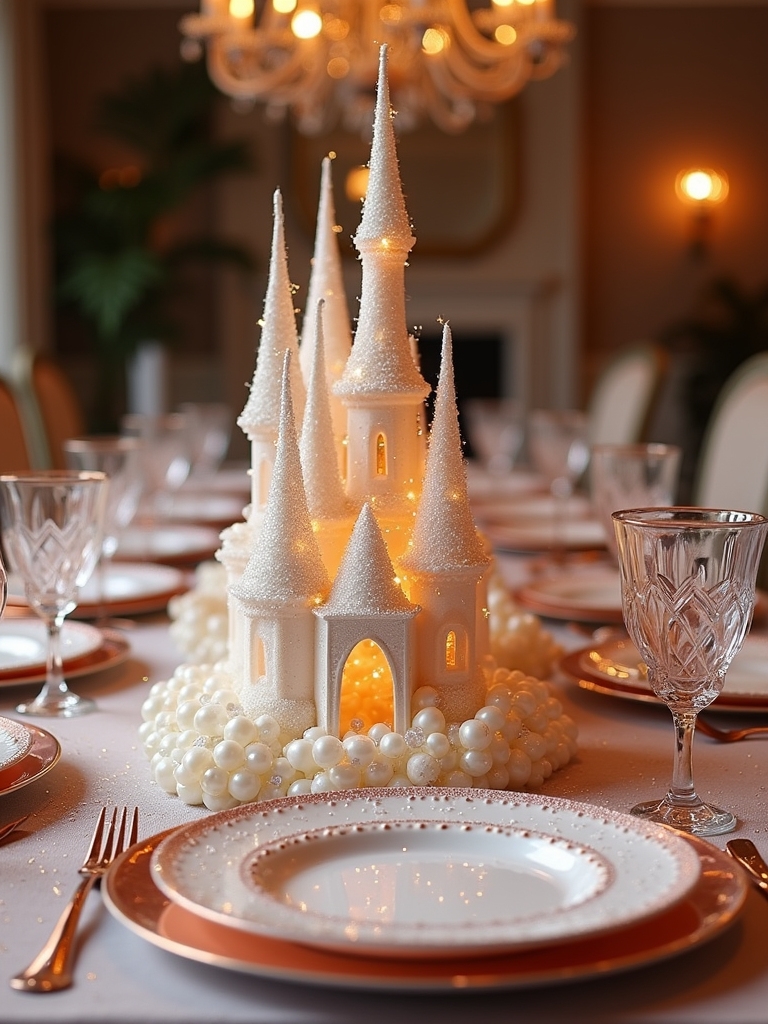 enchanting fantasy themed tableware arrangements