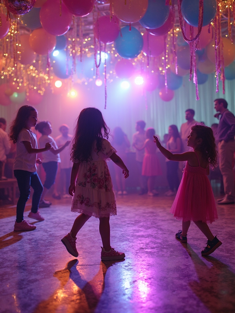 energetic group dance battles