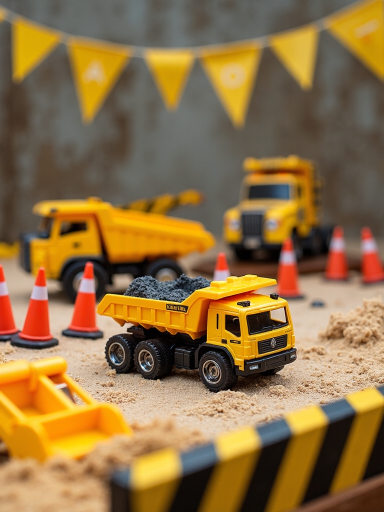 engaging truck themed play zones