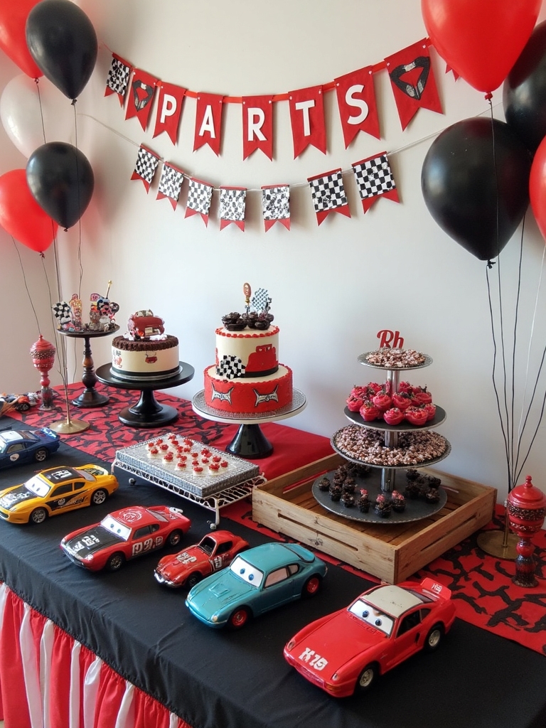 exciting racing themed celebration event