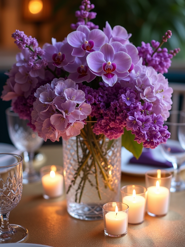 extravagant blooms centerpiece decor