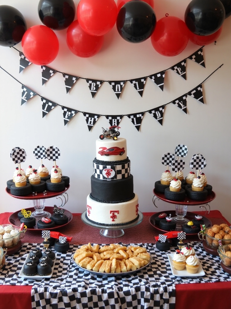 fast paced motorsport competition event