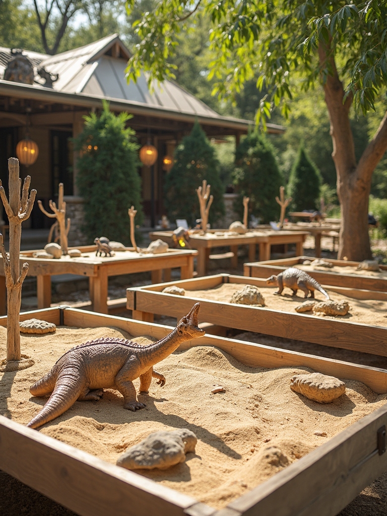 fossil hunting dinosaur adventure