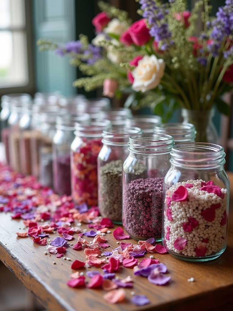 fragrant floral confetti bar