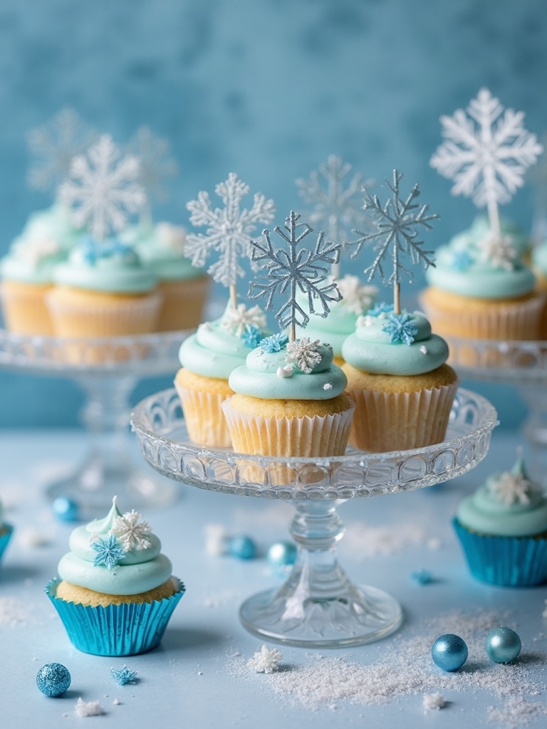 frosty themed dessert creations