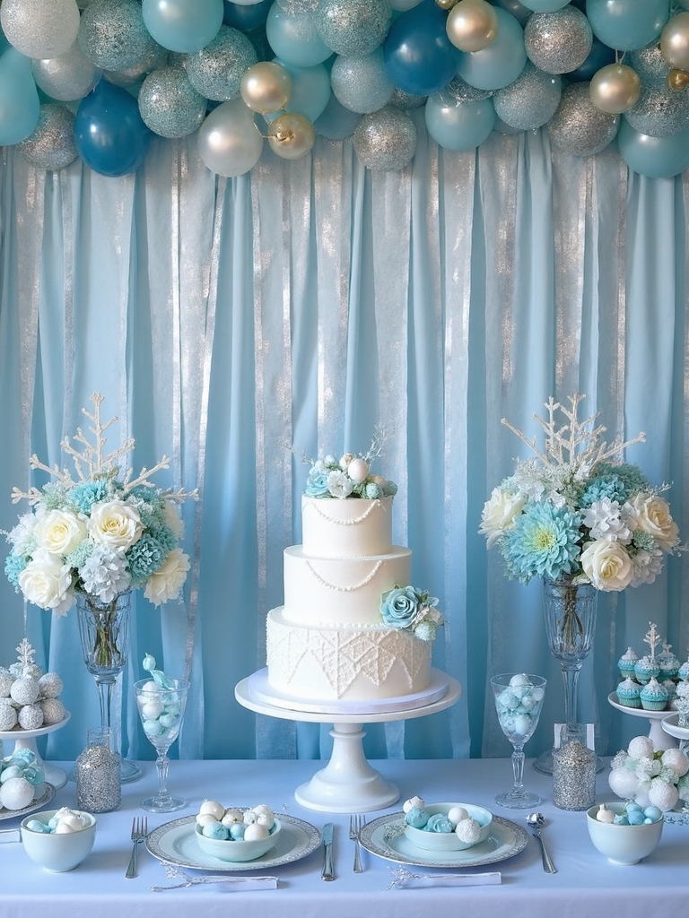 frozen themed party invites