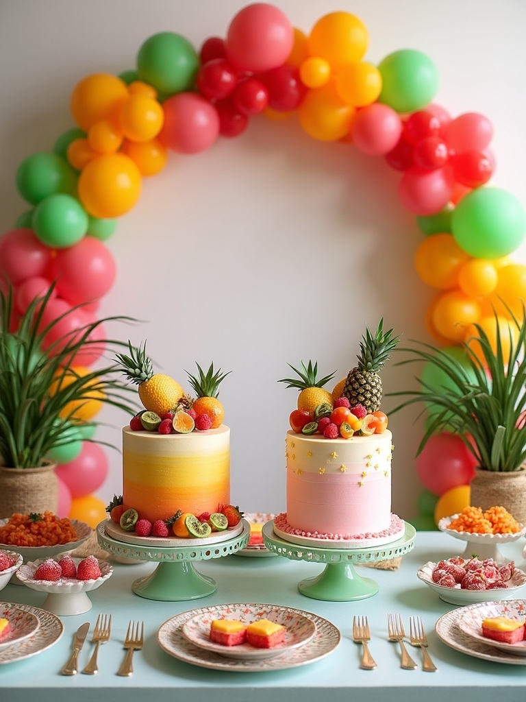 fruity themed event celebration