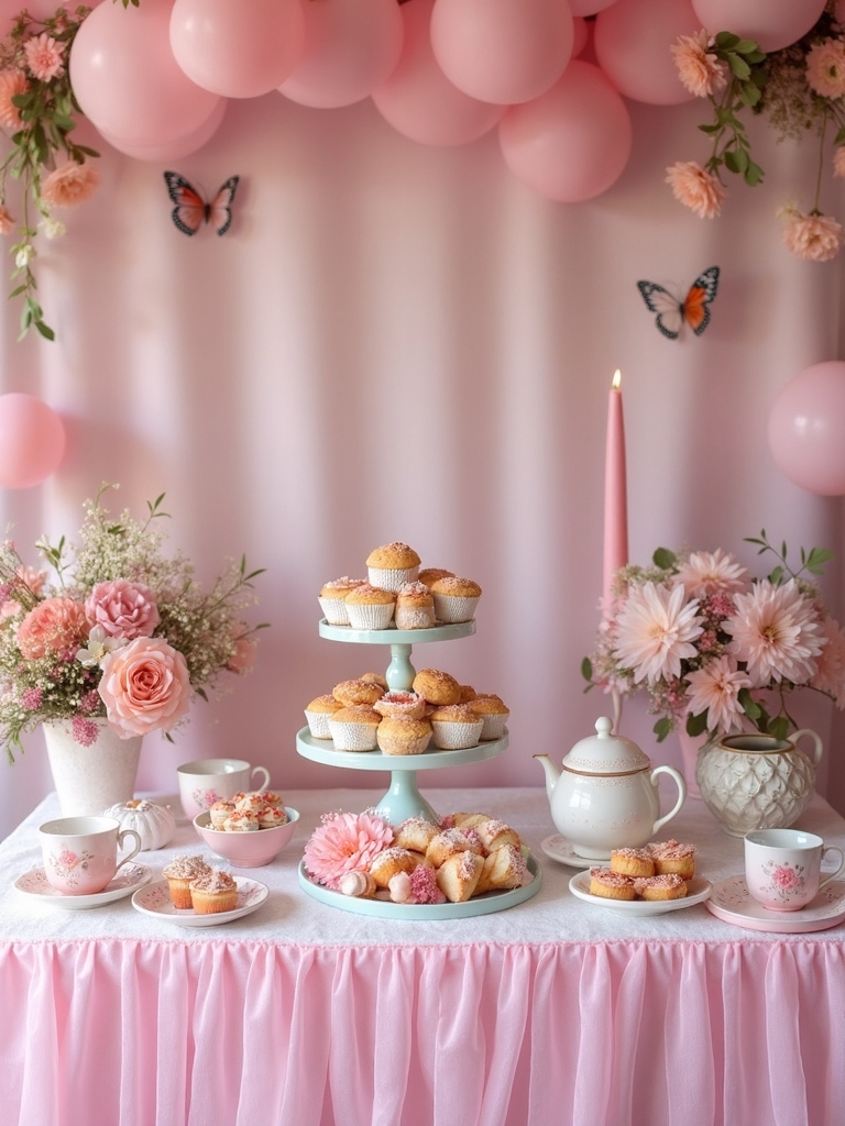 garden party tea gathering