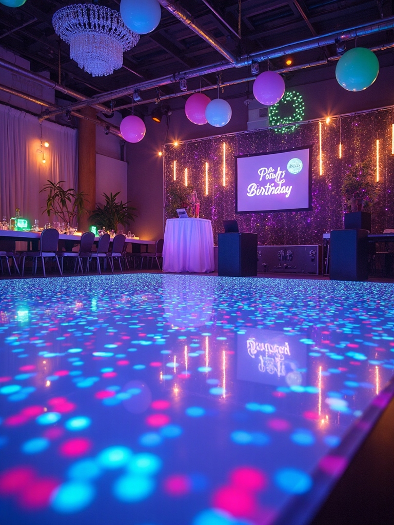 illuminated nighttime fun activities