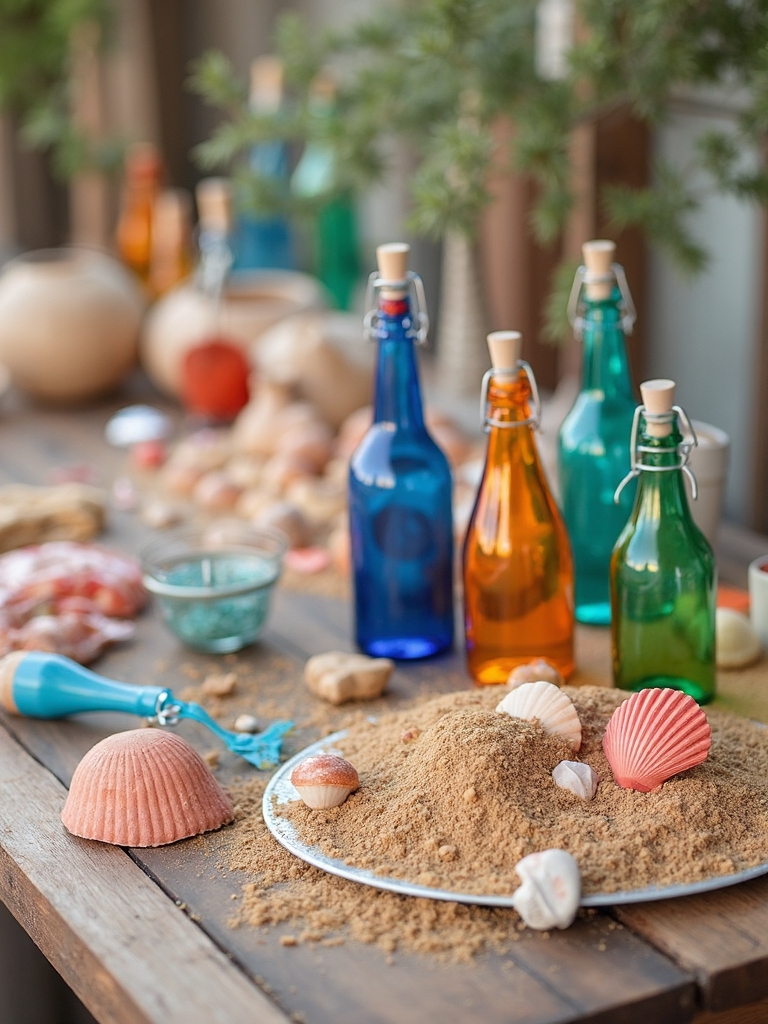 interactive sand art stations