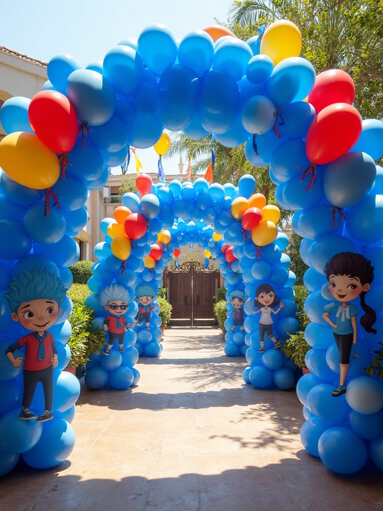 inviting decorative welcome displays