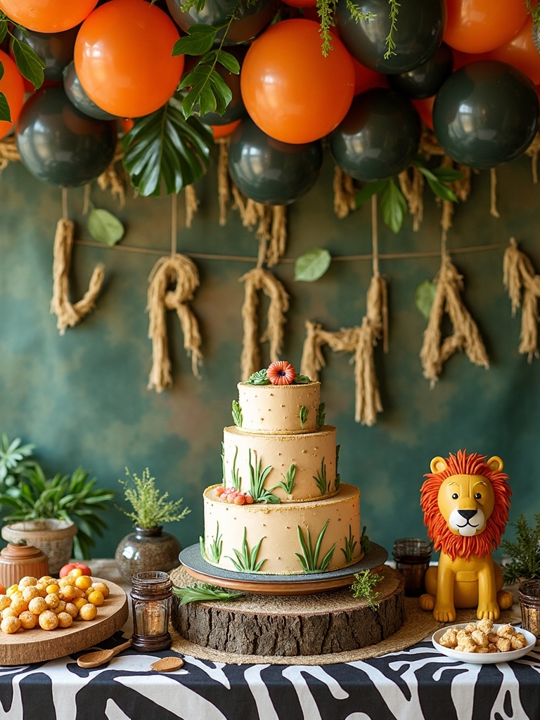 jungle themed home experience
