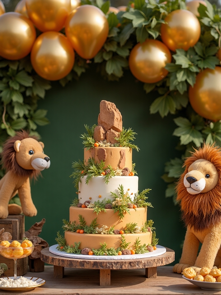 lion king themed cake