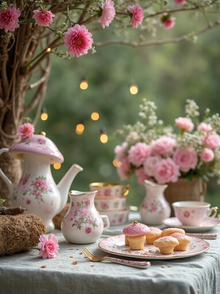 magical woodland tea gathering