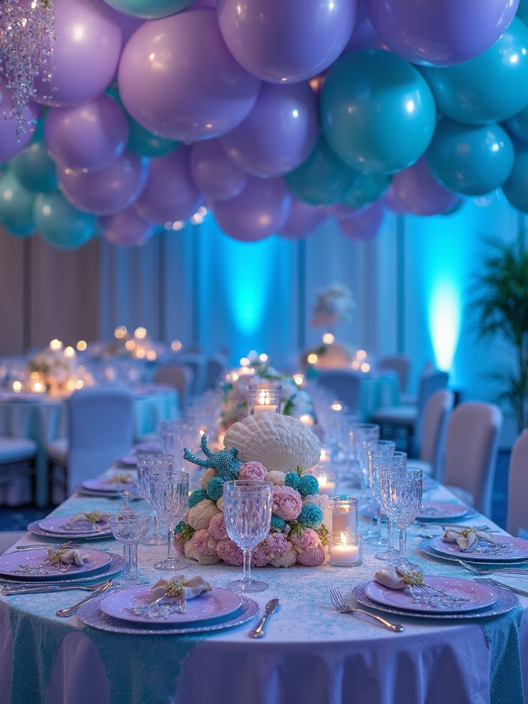mermaid themed underwater adventure