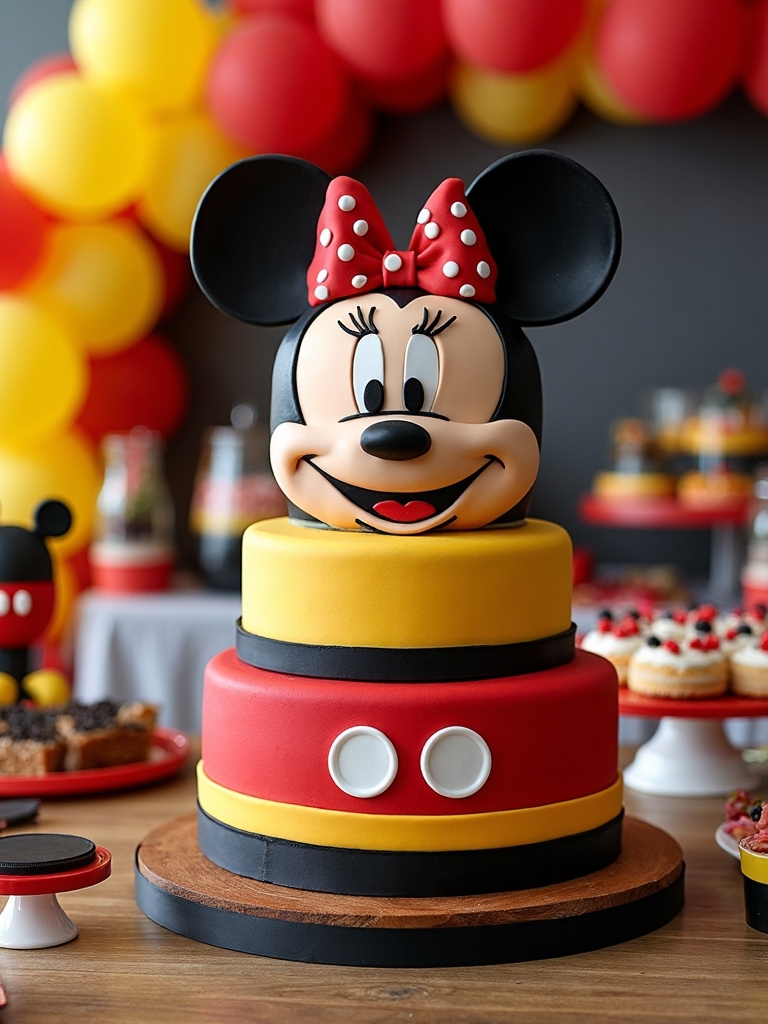 mickey mouse cake designs