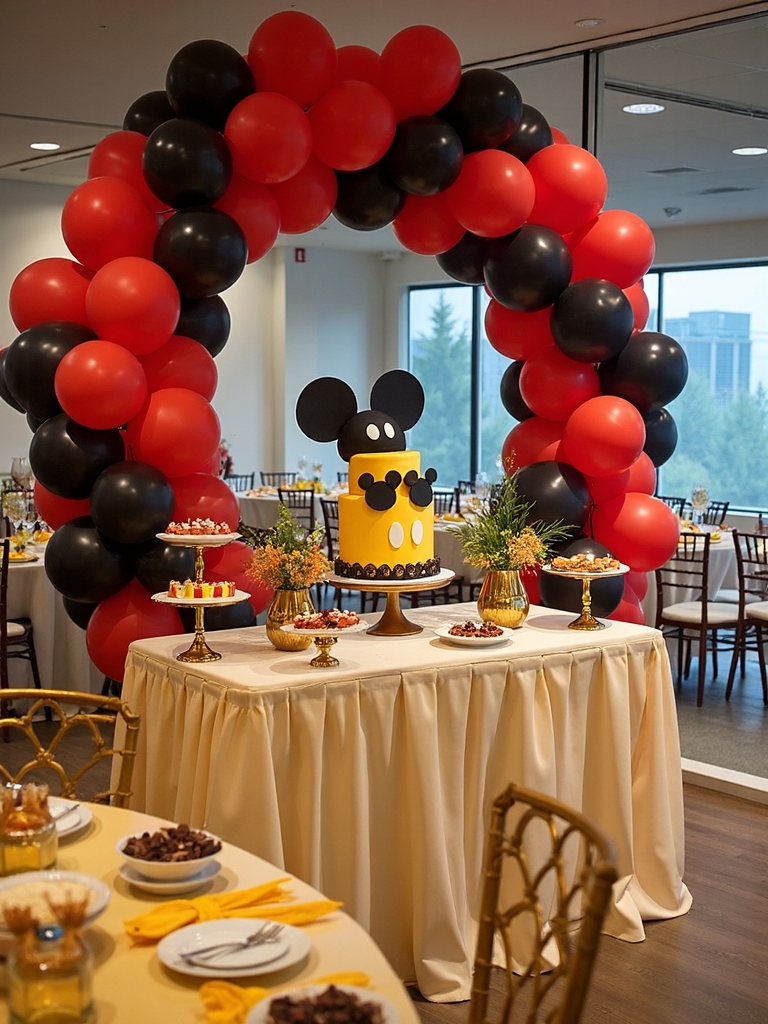 mickey mouse color palette