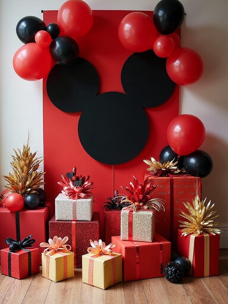 mickey mouse gift station