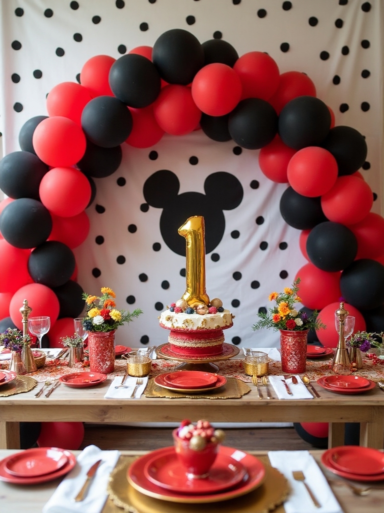 mickey mouse photo backdrop