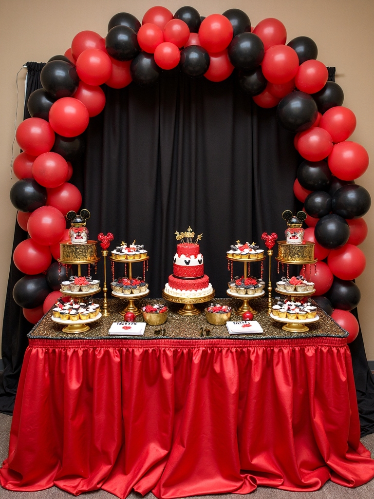 mickey mouse themed decorations