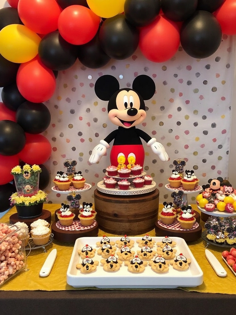 mickey mouse themed desserts