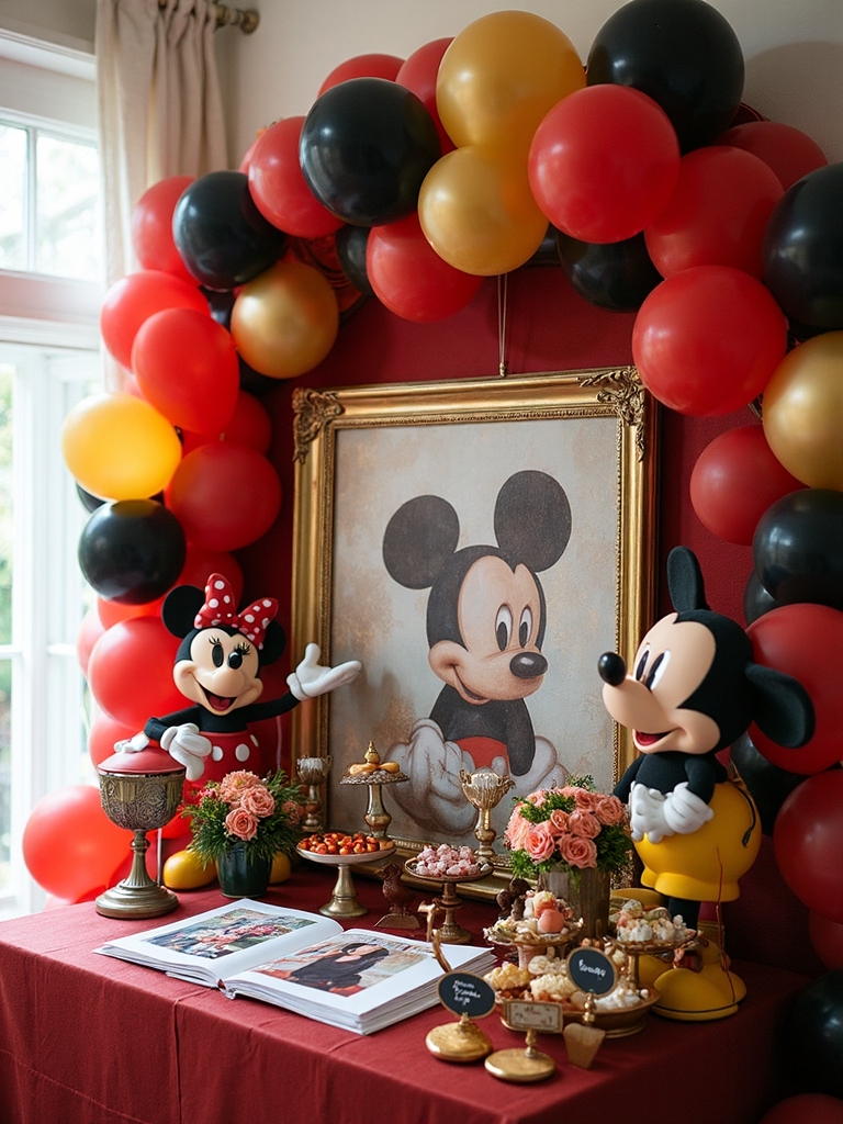 mickey mouse themed keepsake