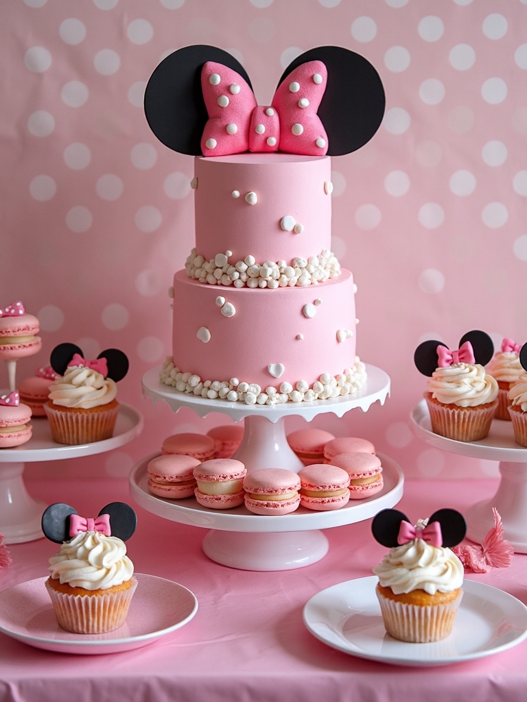 minnie mouse themed desserts delights