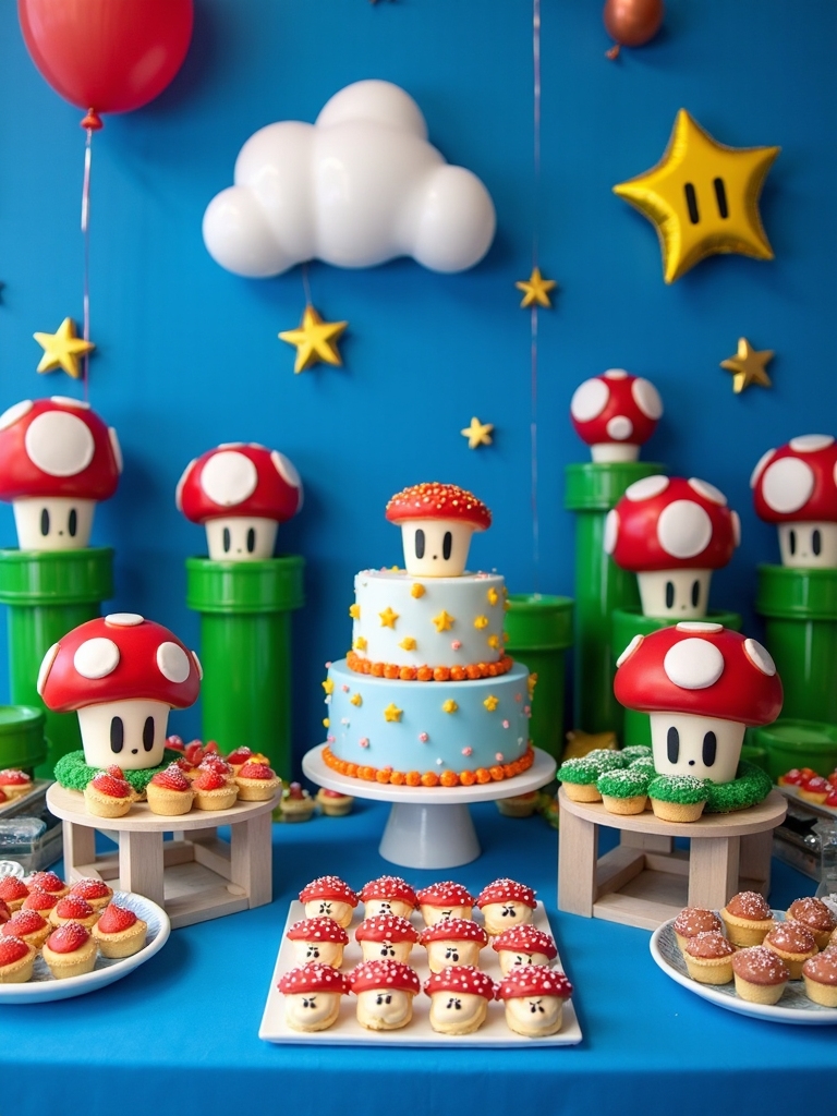 mushroom kingdom festive event