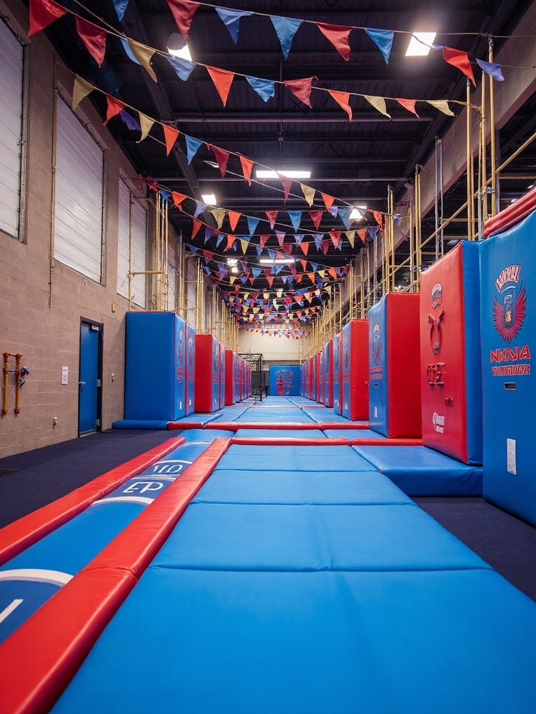 ninja warrior obstacle course