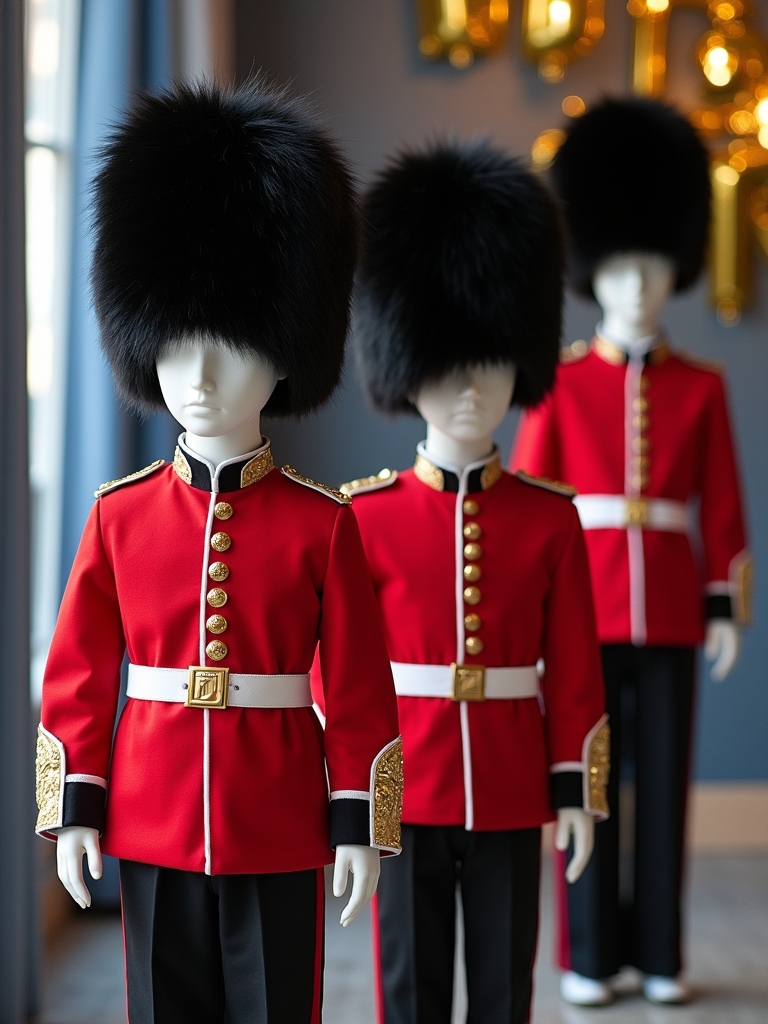 ornate uniform design for royalty